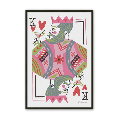 [Color:Satin Black], Picture of art in a Satin Black frame