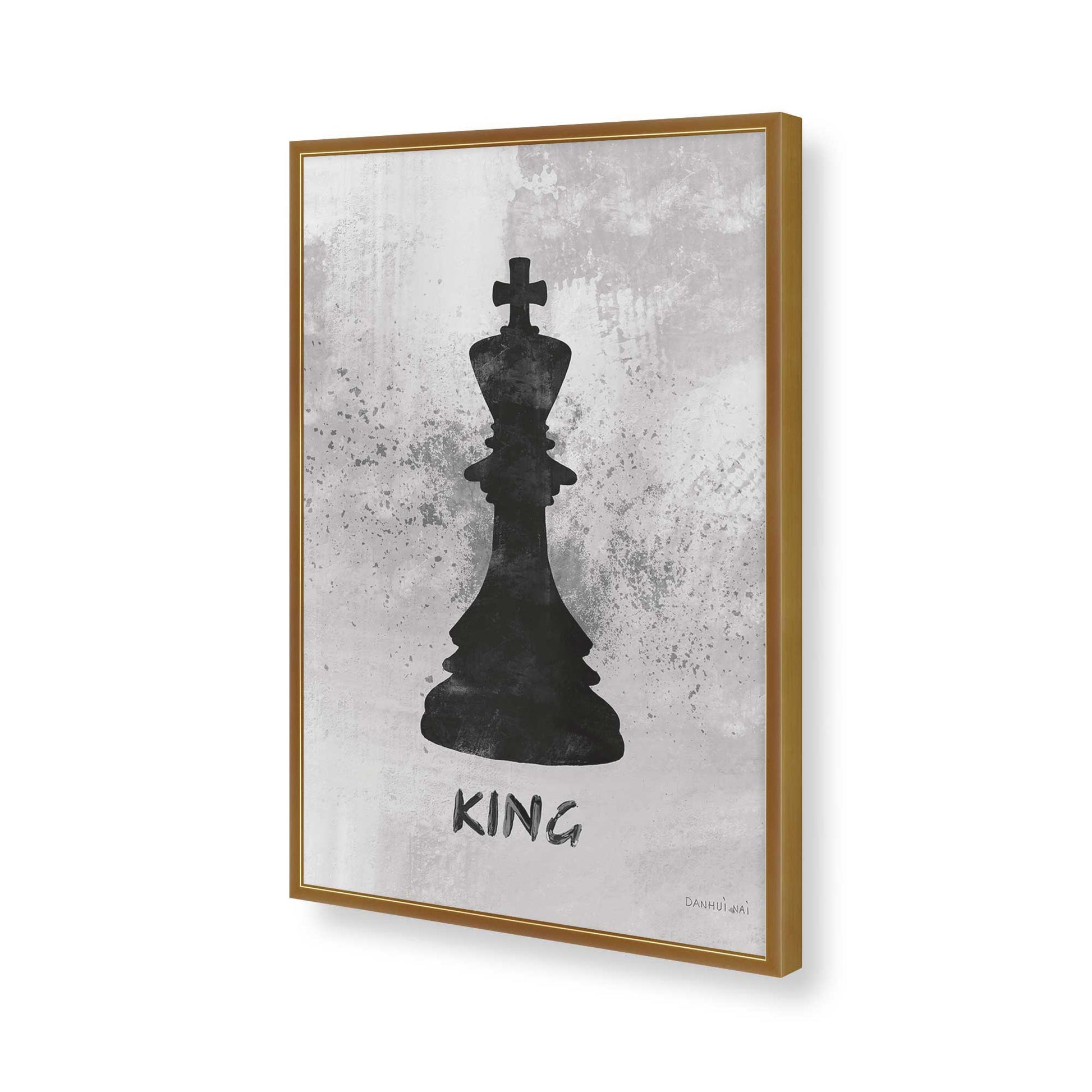 [Color:Polished Gold], Picture of art in a Polished Gold frame of the corner