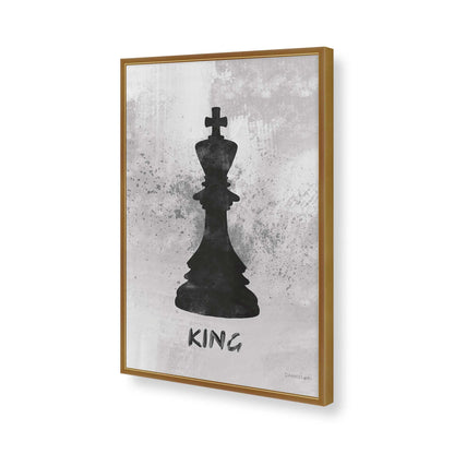 [Color:Polished Gold], Picture of art in a Polished Gold frame of the corner
