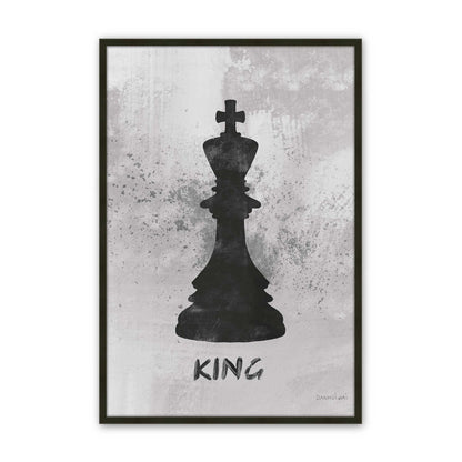 [Color:Satin Black], Picture of art in a Satin Black frame