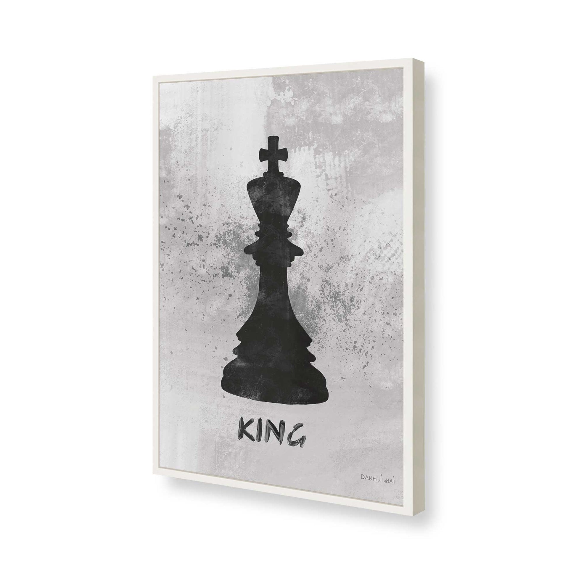 [Color:Opaque White], Picture of art in a Opaque White frame of the corner