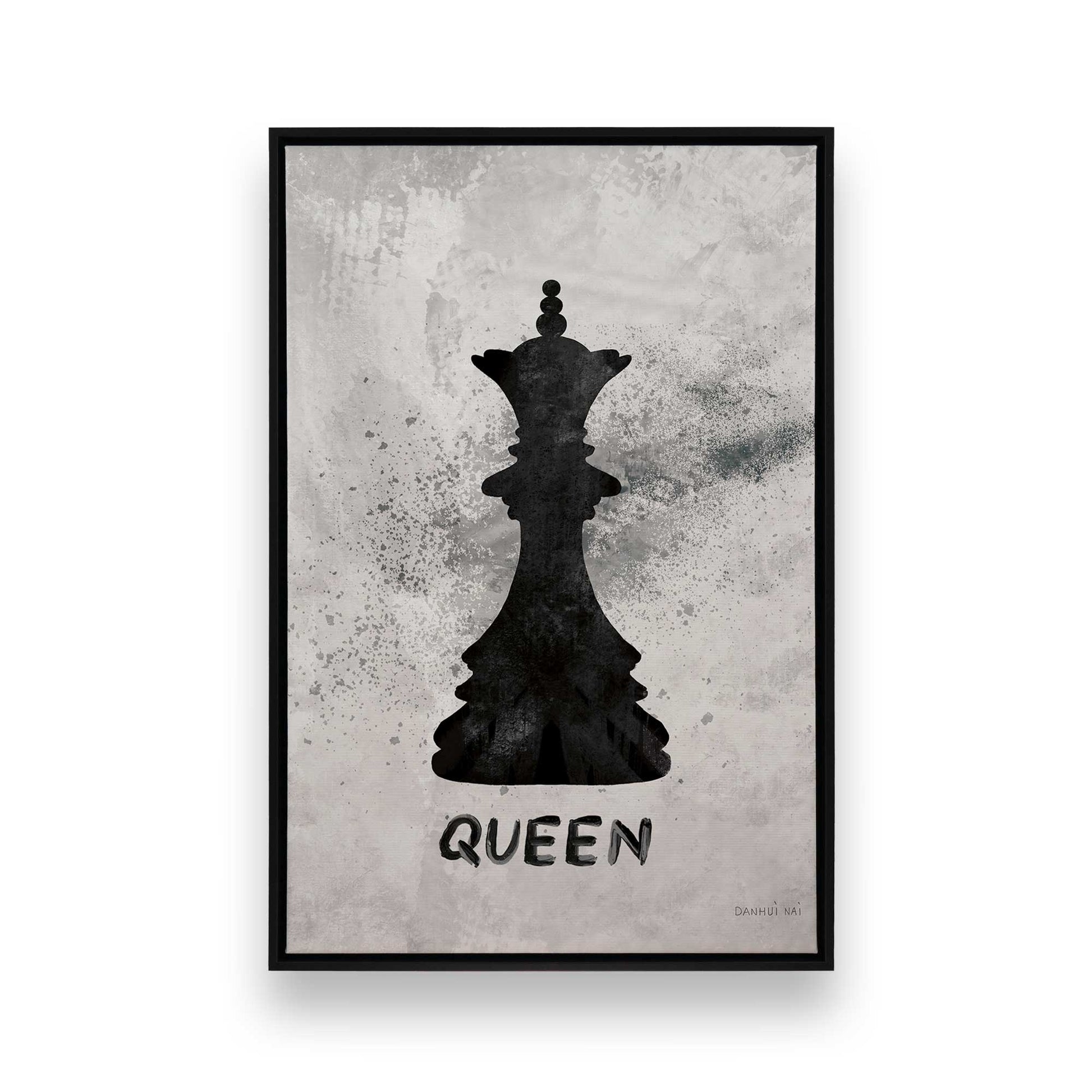 [Color:Satin Black], Picture of art in a Satin Black frame