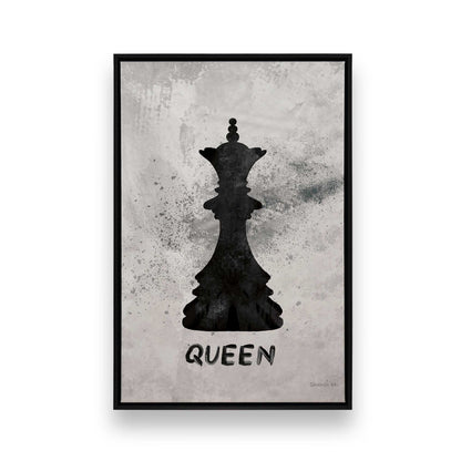 [Color:Satin Black], Picture of art in a Satin Black frame