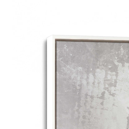 [Color:Opaque White], Picture of art in a White frame at an angle