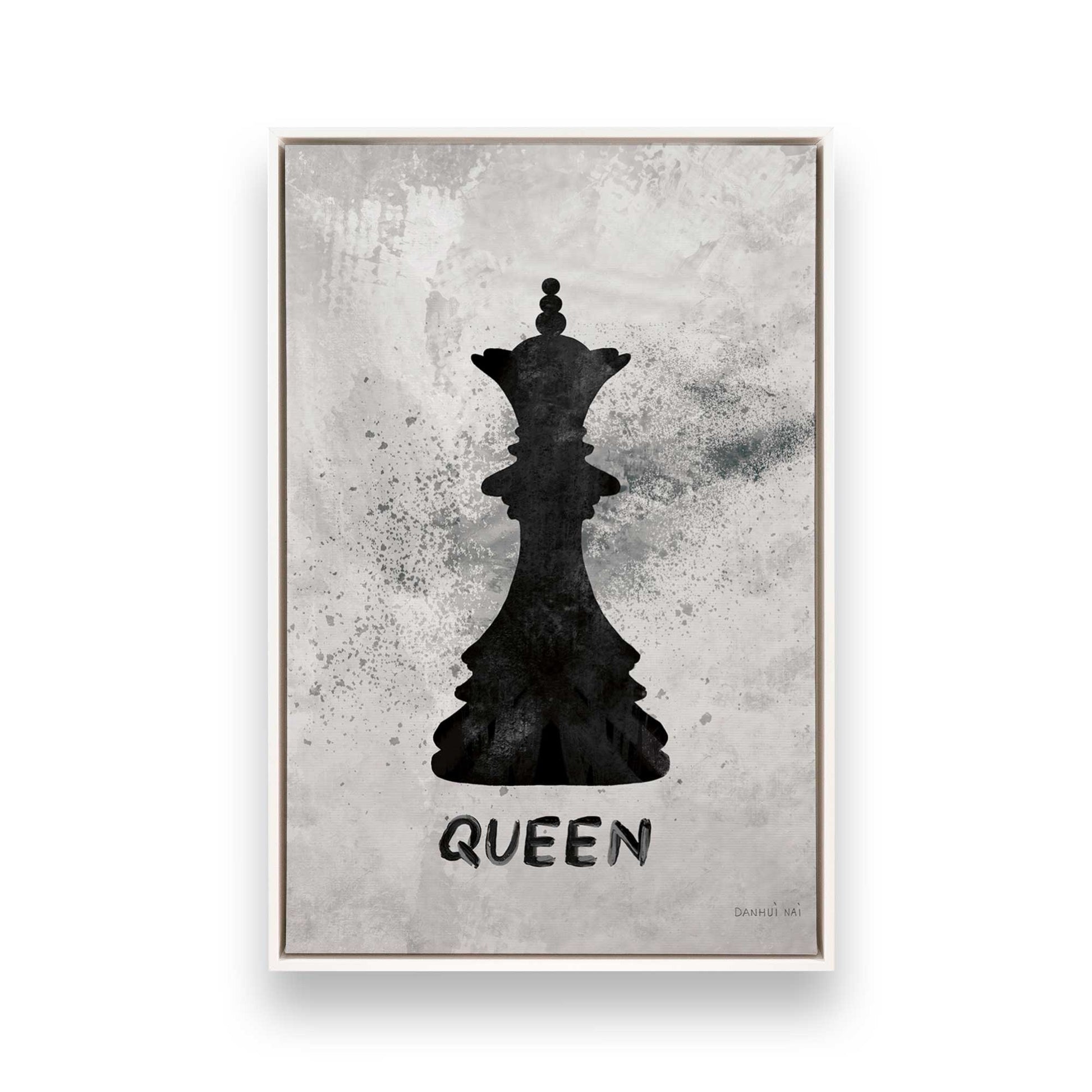 [Color:Opaque White], Picture of art in a White frame