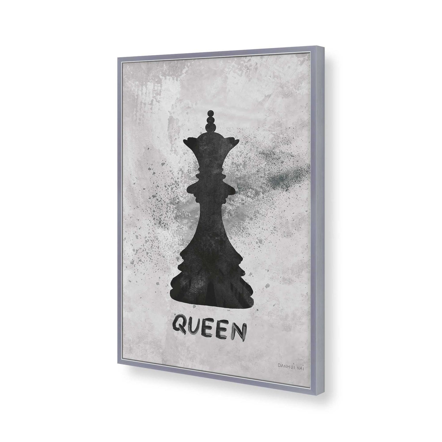 [Color:Polished Chrome], Picture of art in a Polished Chrome frame of the corner
