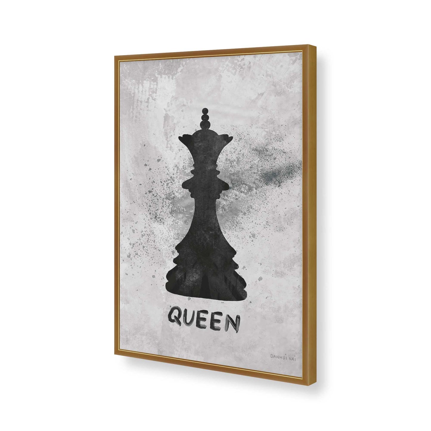 [Color:Polished Gold], Picture of art in a Polished Gold frame of the corner