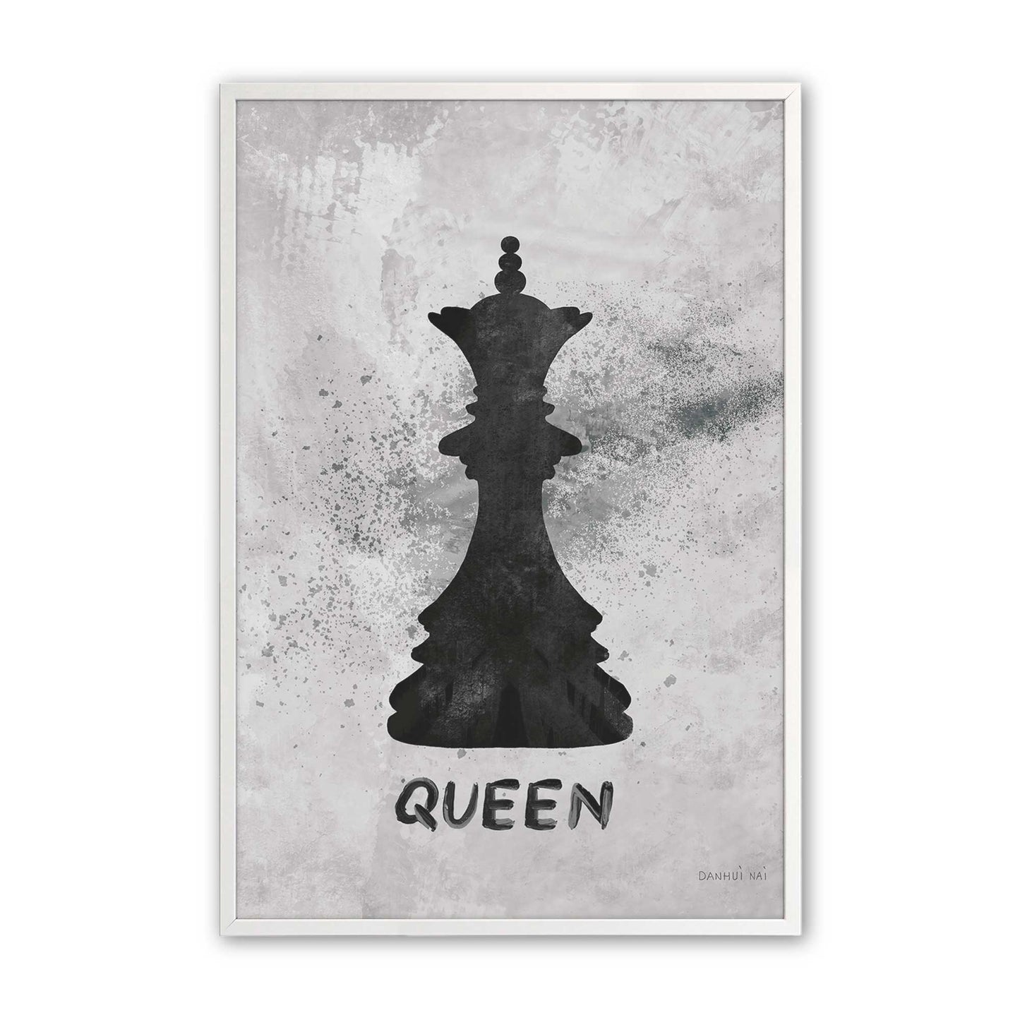 [Color:Opaque White], Picture of art in a Opaque White frame
