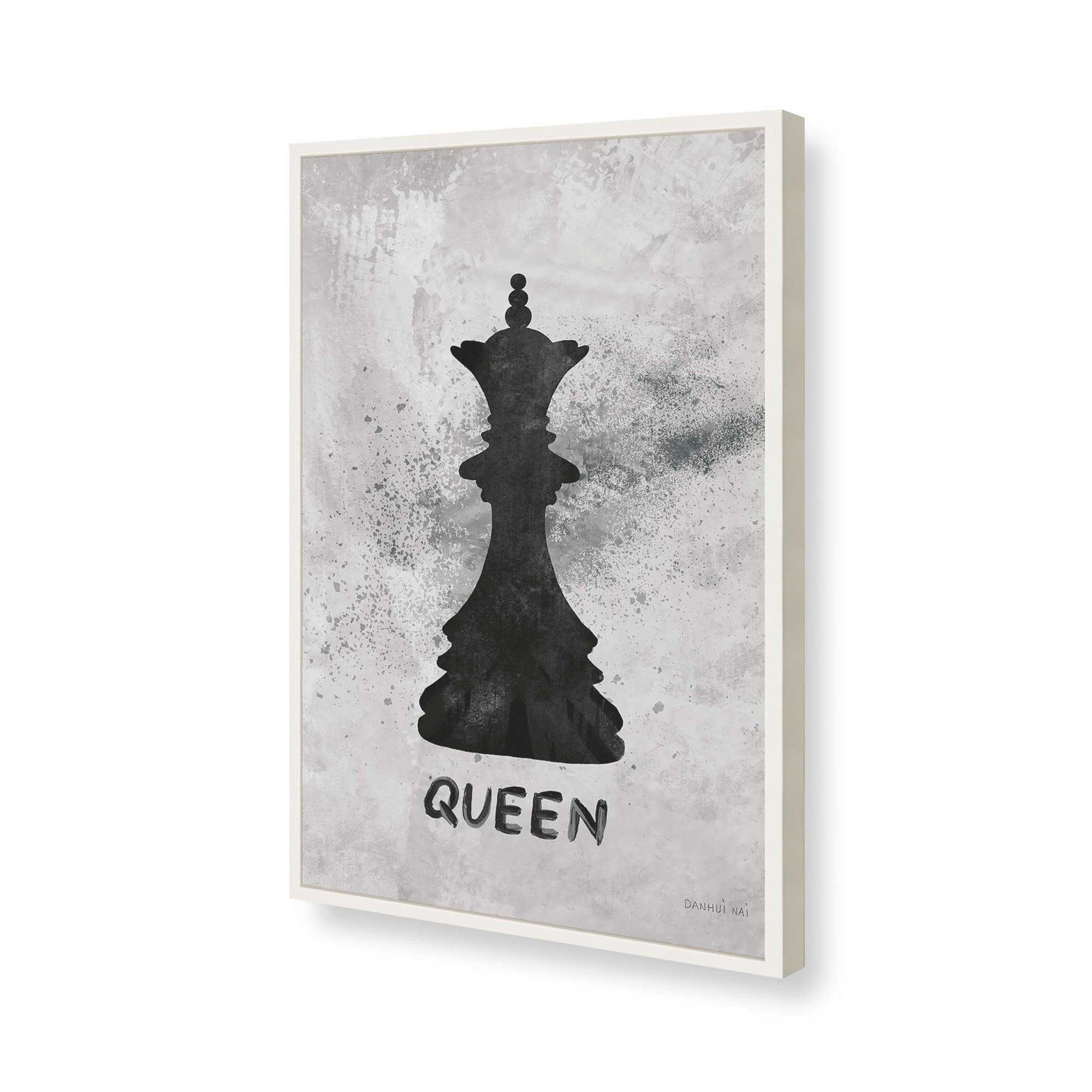 [Color:Opaque White], Picture of art in a Opaque White frame of the corner