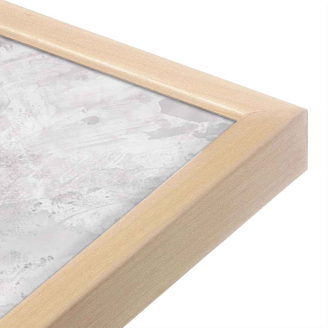 [Color:Raw Maple], Picture of art in a Raw Maple frame at an angle