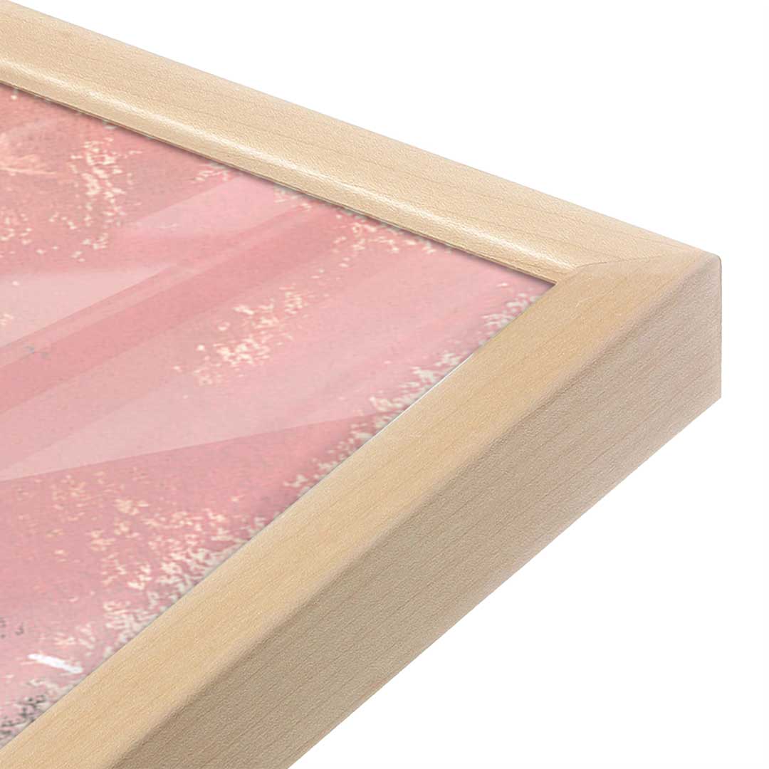 [Color:Raw Maple], Picture of art in a Raw Maple frame at an angle