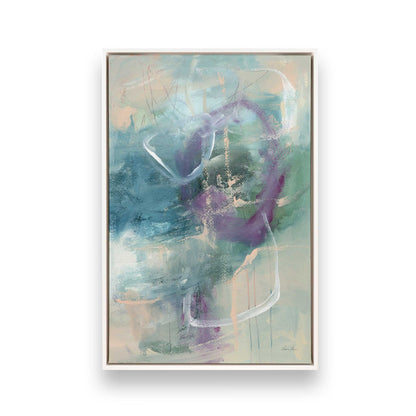 [Color:Opaque White], Picture of art in a White frame