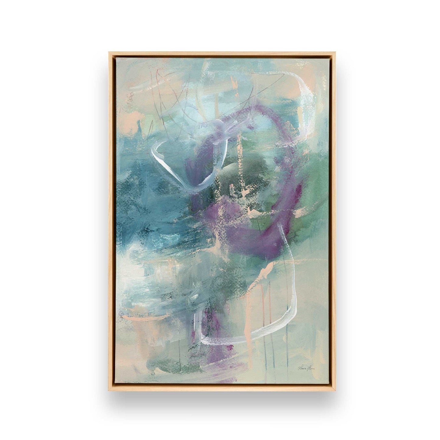 [Color:American Maple], Picture of art in a American Maple frame