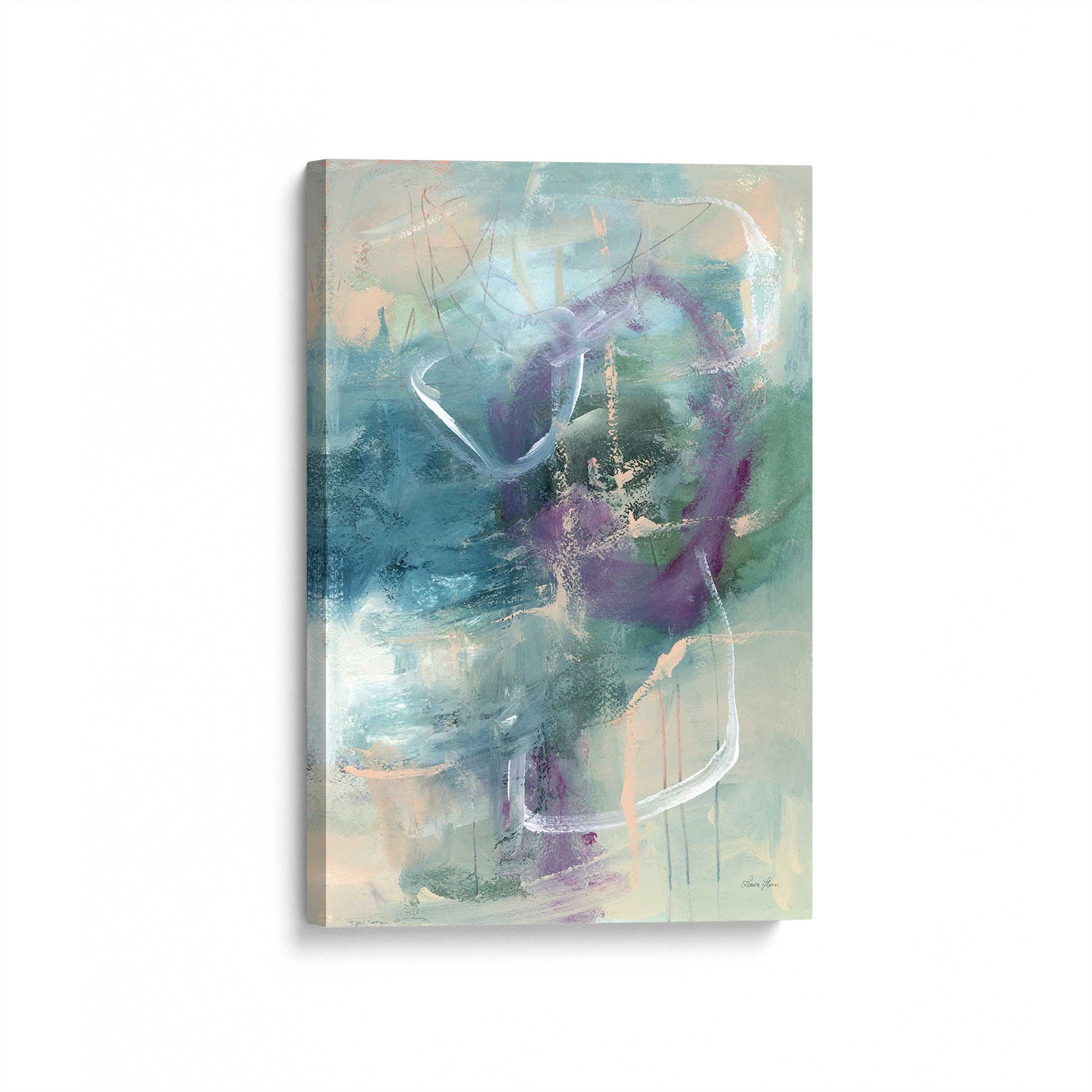 [Color:Stretched Canvas], Picture of art at an angle