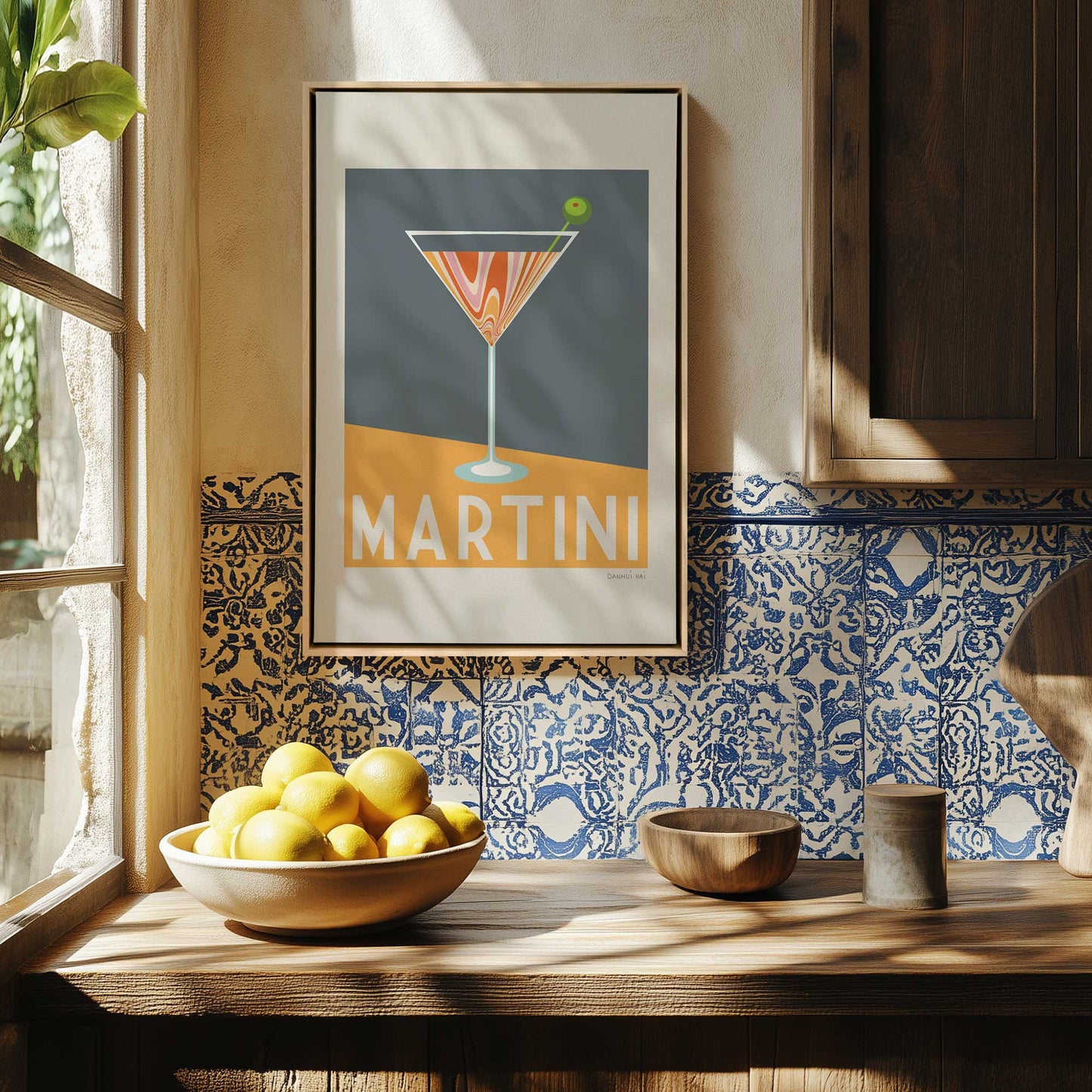 Picture of art in a room