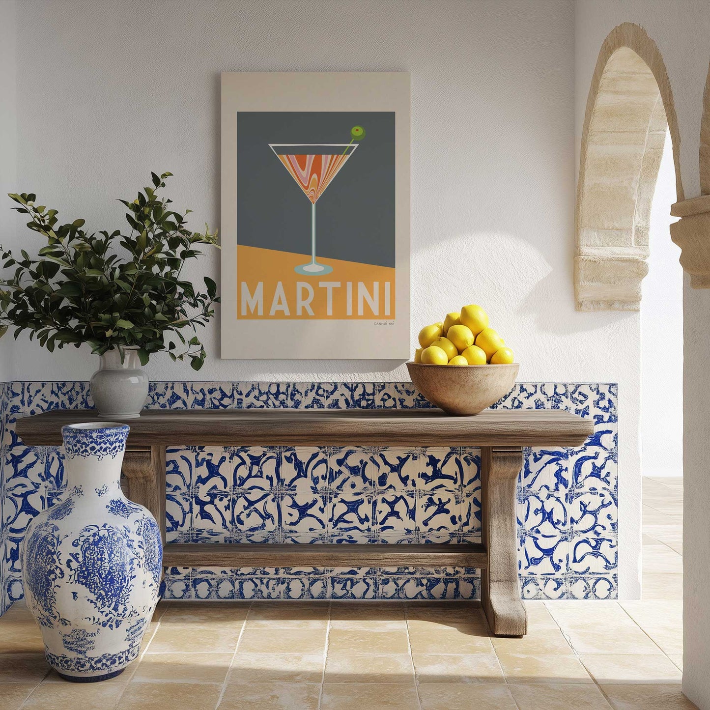 Picture of art in a room