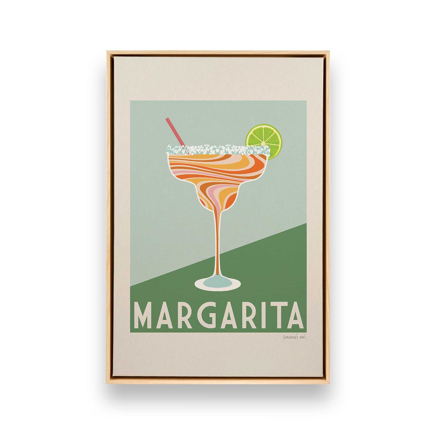 [Color:American Maple], Picture of art in a American Maple frame