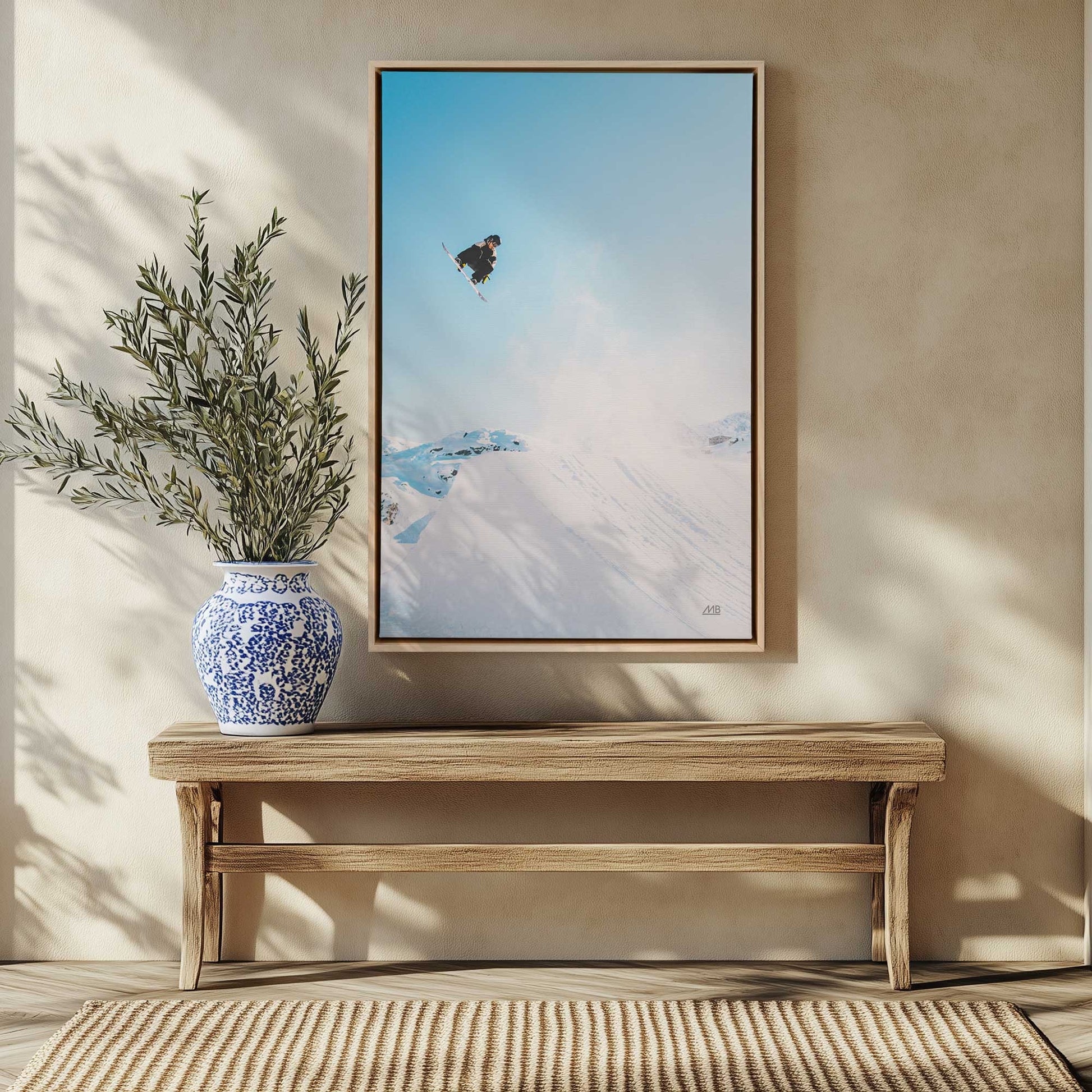 Picture of art in a room