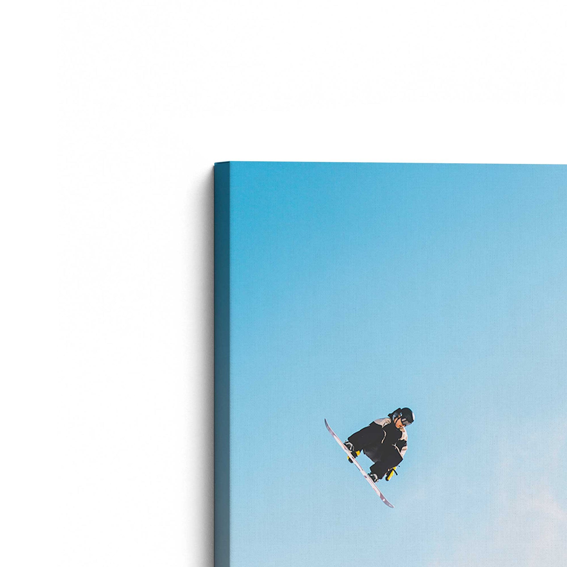 [Color:Stretched Canvas], Picture of the corner of the art