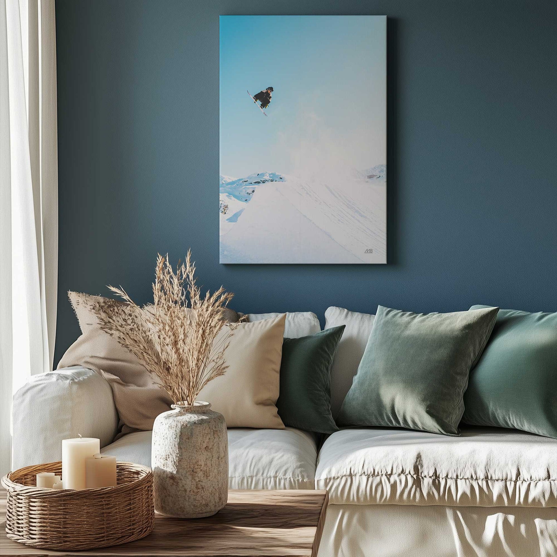 Picture of art in a room