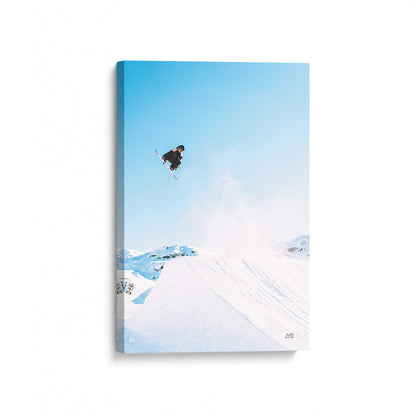 [Color:Stretched Canvas], Picture of art at an angle