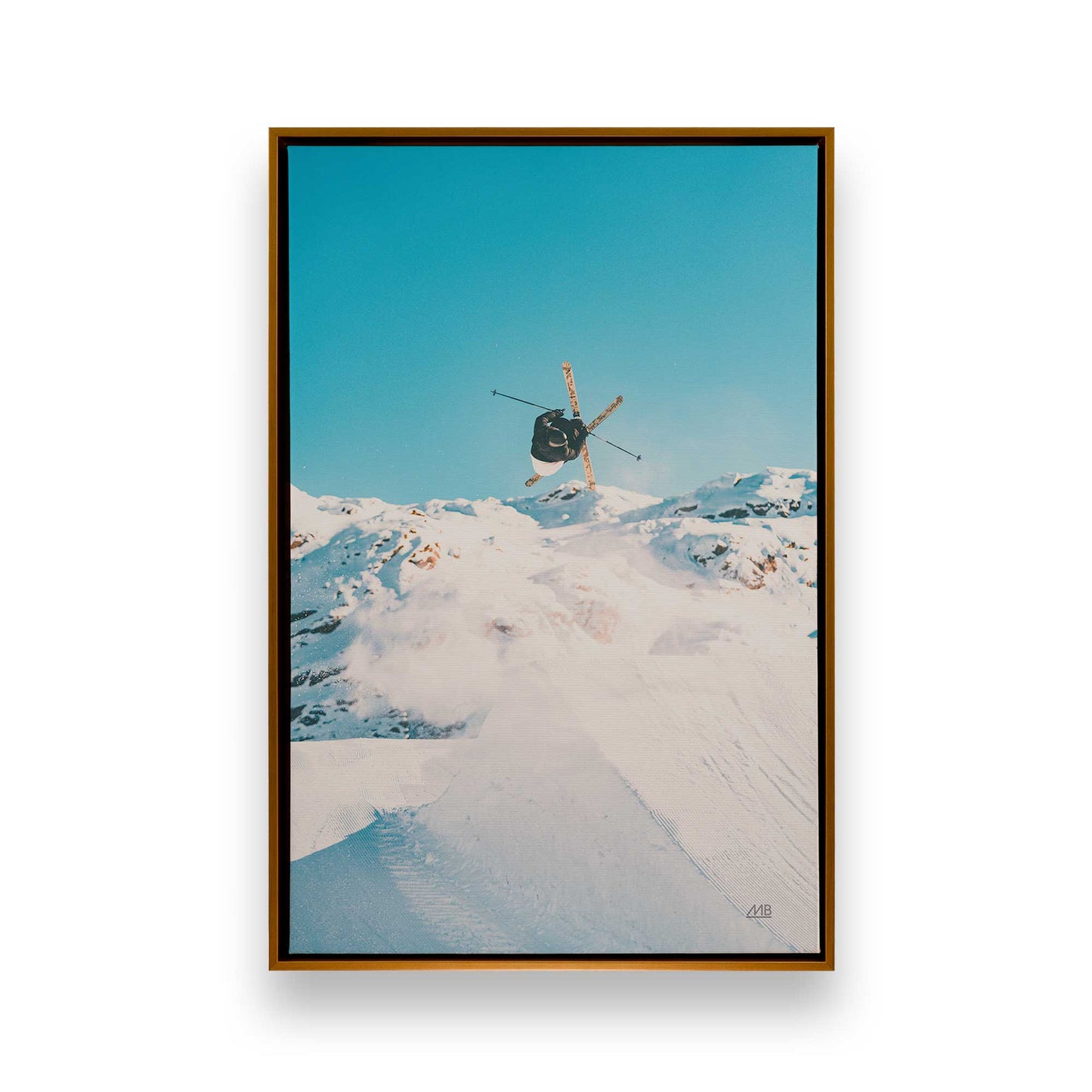 [Color:Polished Gold], Picture of art in a Polished Gold frame