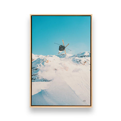 [Color:American Maple], Picture of art in a American Maple frame