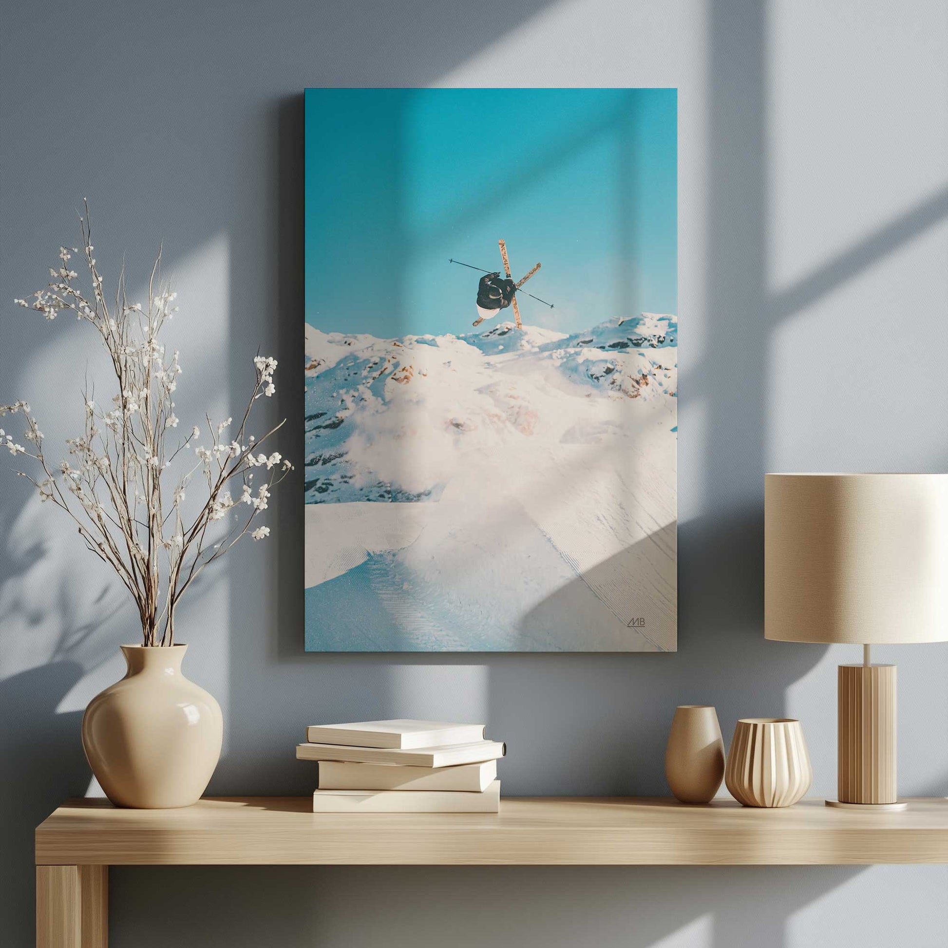 Picture of art in a room