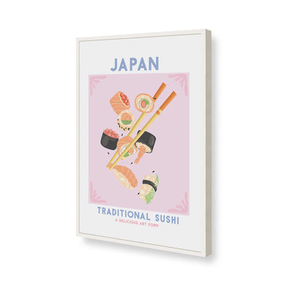 [Color:Opaque White], Picture of art in a Opaque White frame of the corner