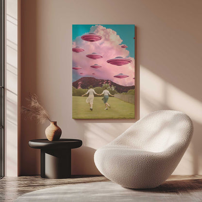 Picture of art in a room