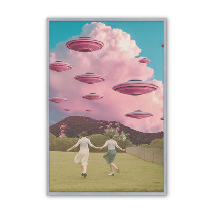 [Color:Polished Chrome], Picture of art in a Polished Chrome frame