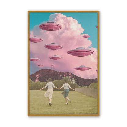 [Color:Polished Gold], Picture of art in a Polished Gold frame