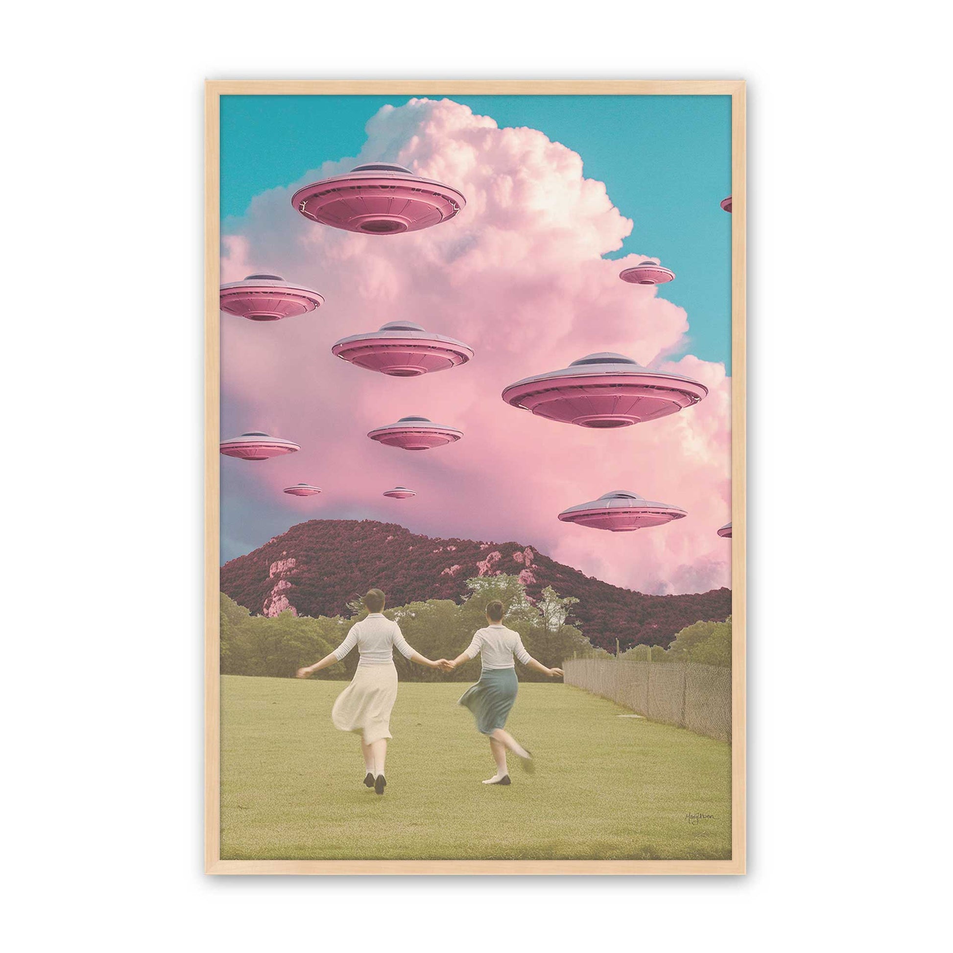 [Color:Raw Maple], Picture of art in a Raw Maple frame