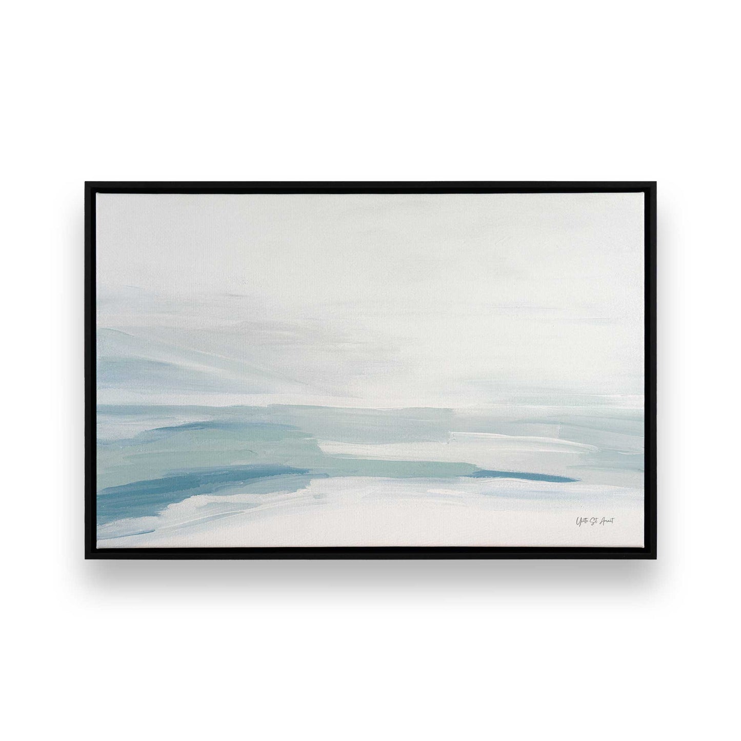 [Color:Satin Black], Picture of art in a Satin Black frame