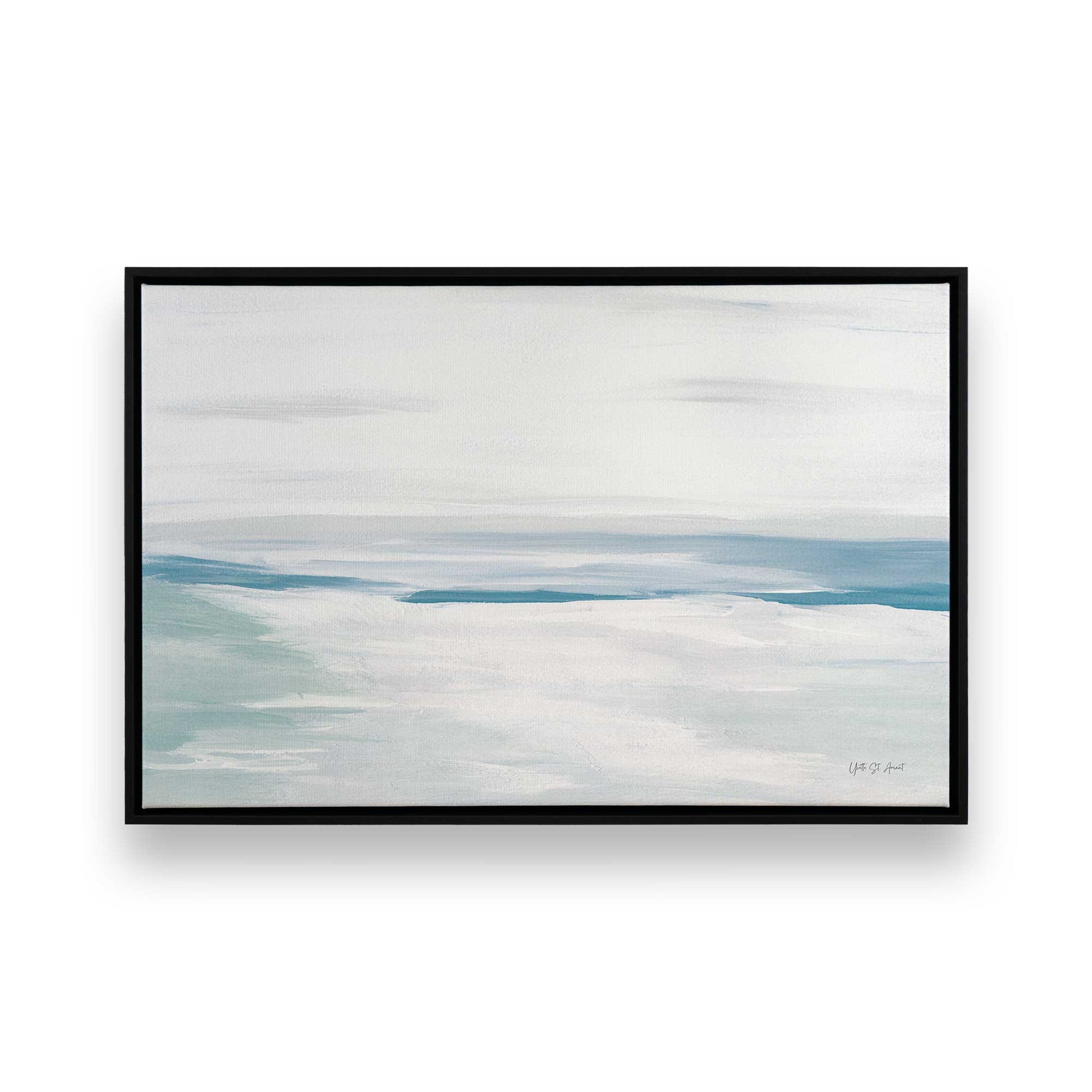 [Color:Satin Black], Picture of art in a Satin Black frame