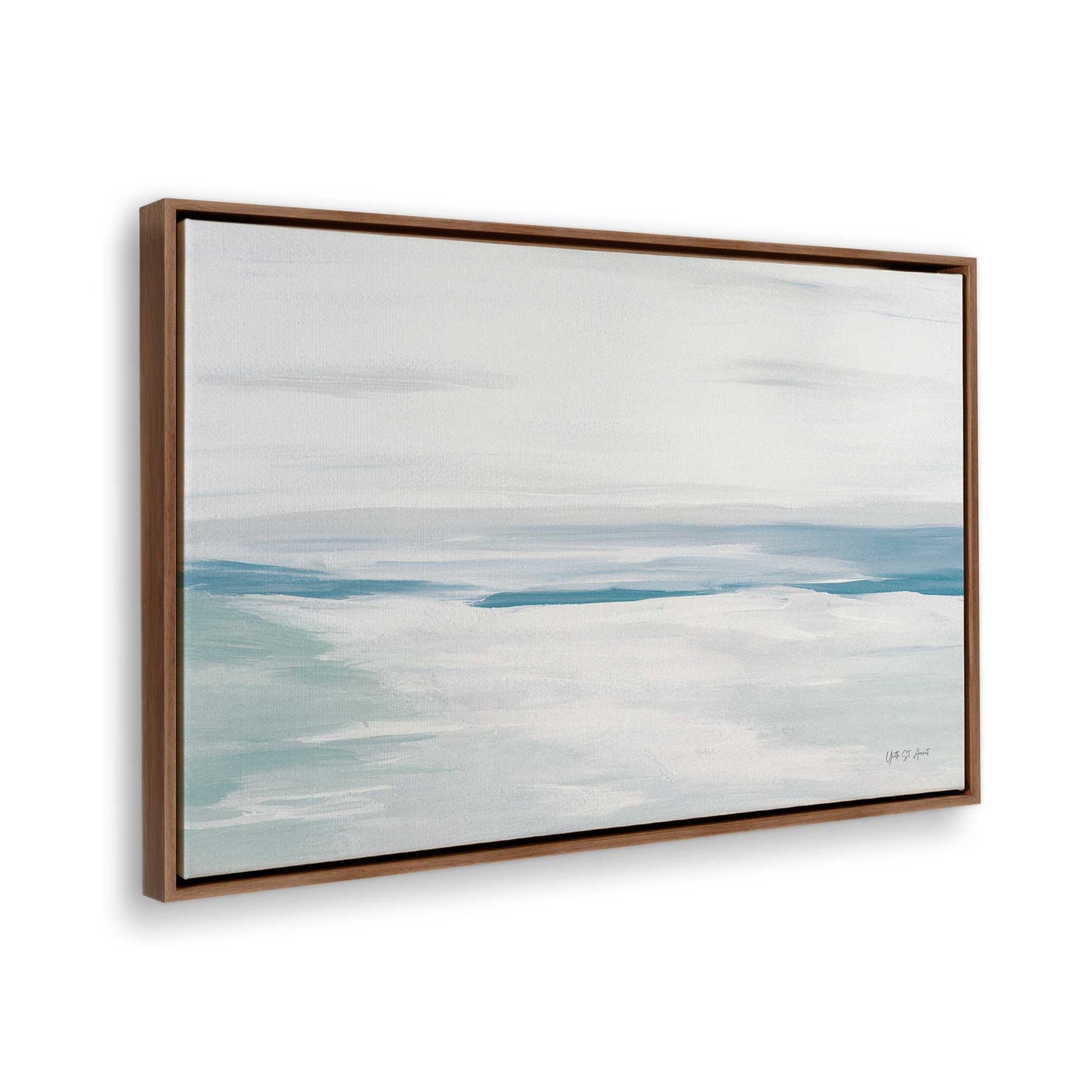 [Color:Walnut], Picture of the corner of the art
