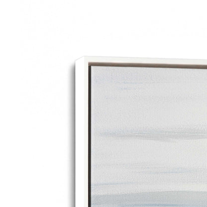 [Color:Opaque White], Picture of art in a White frame at an angle