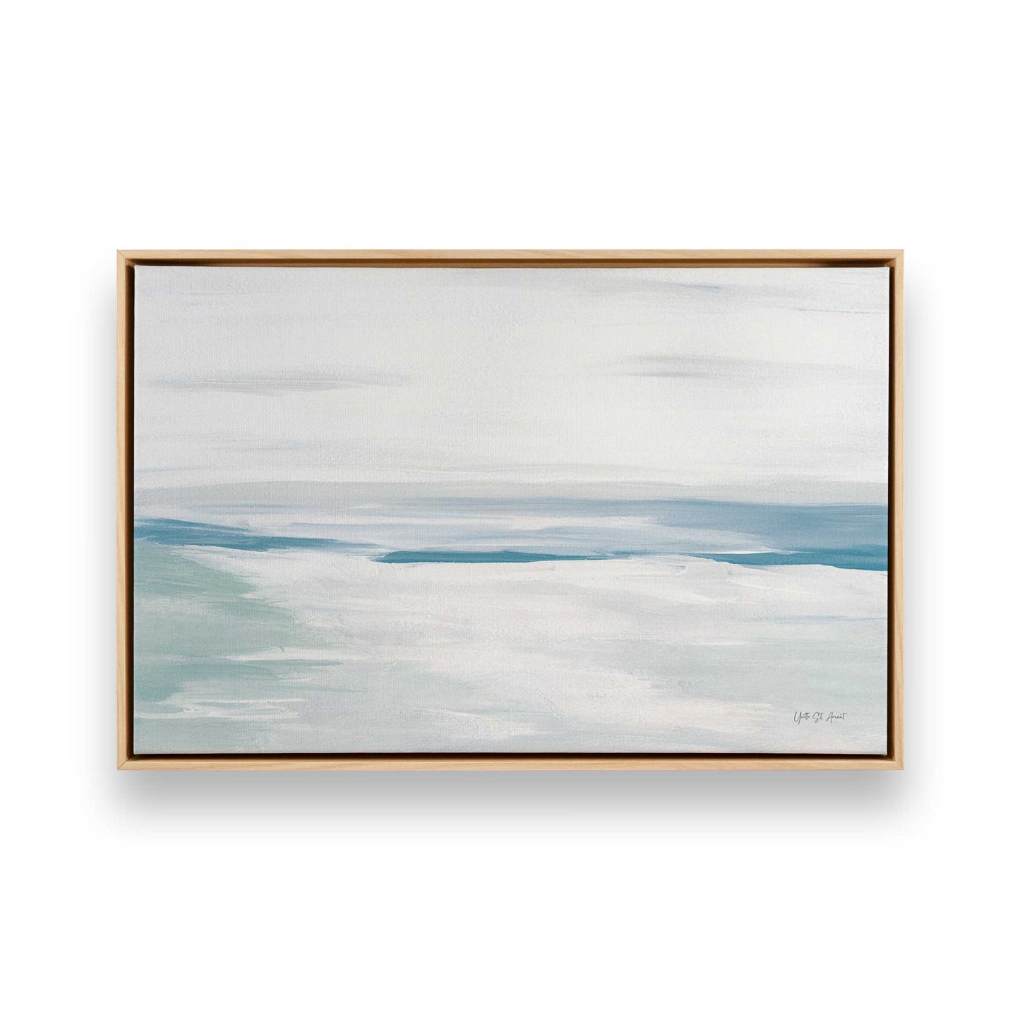 [Color:American Maple], Picture of art in a American Maple frame
