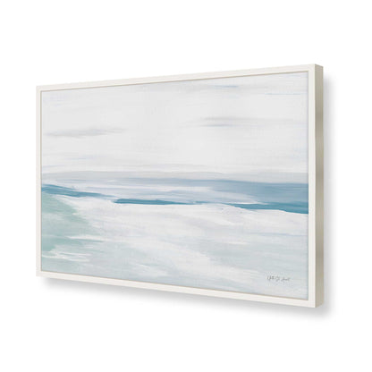 [Color:Opaque White], Picture of art in a Opaque White frame of the corner