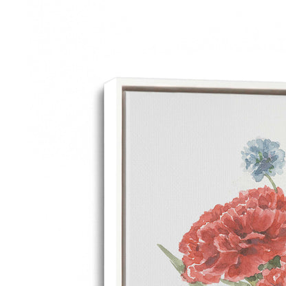 [Color:Opaque White], Picture of art in a White frame at an angle