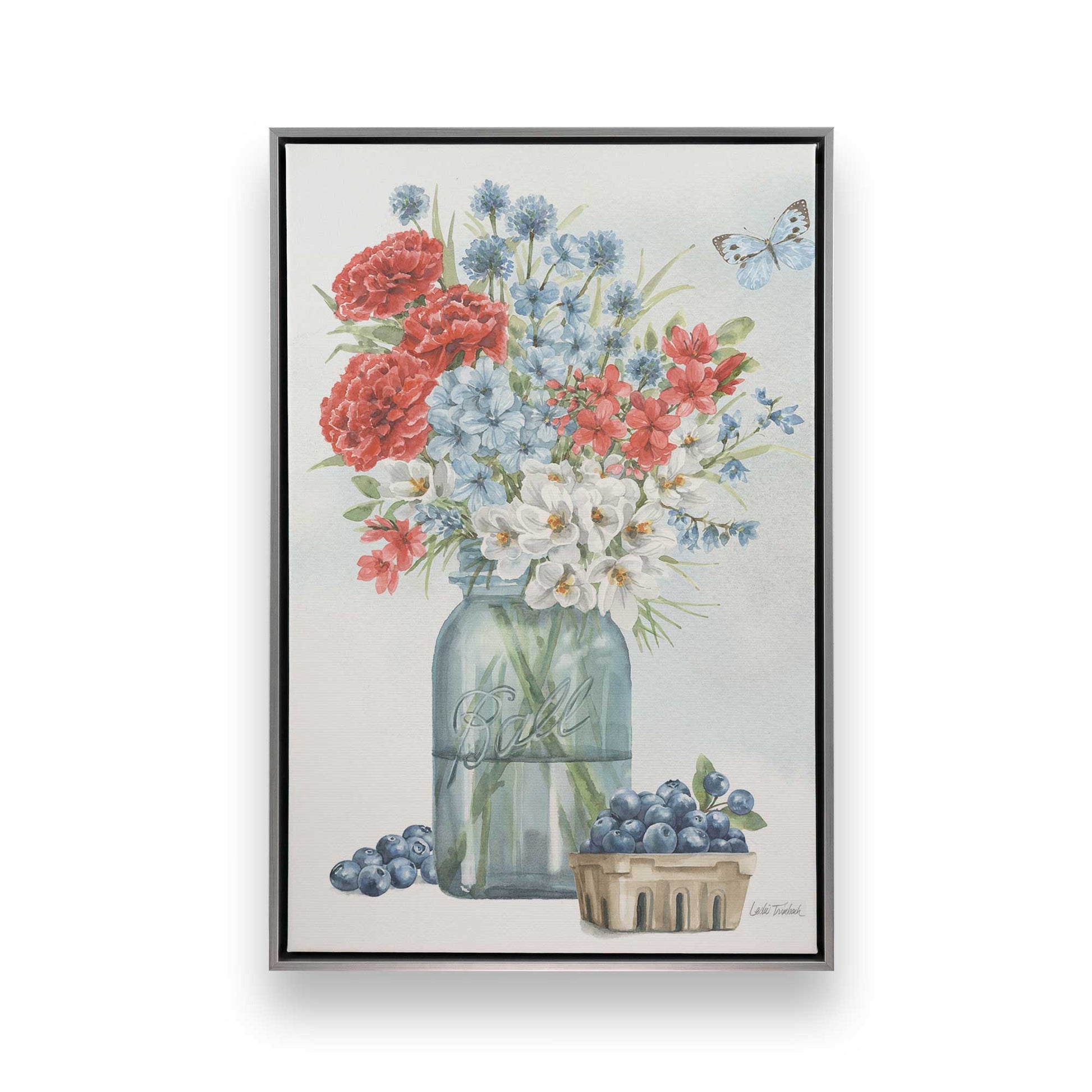 [Color:Polished Chrome], Picture of art in a Polished Chrome frame