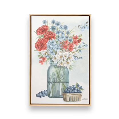 [Color:American Maple], Picture of art in a American Maple frame