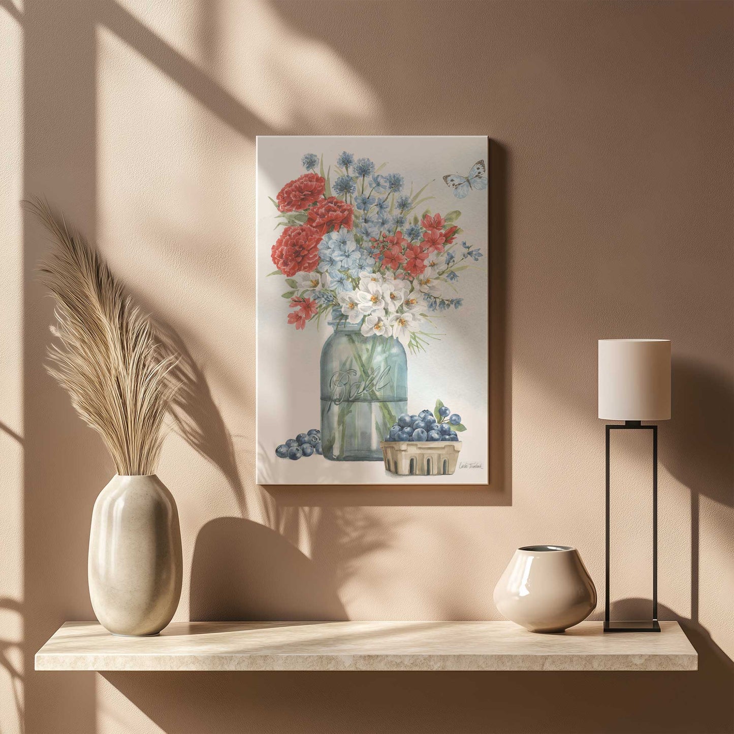 Picture of art in a room