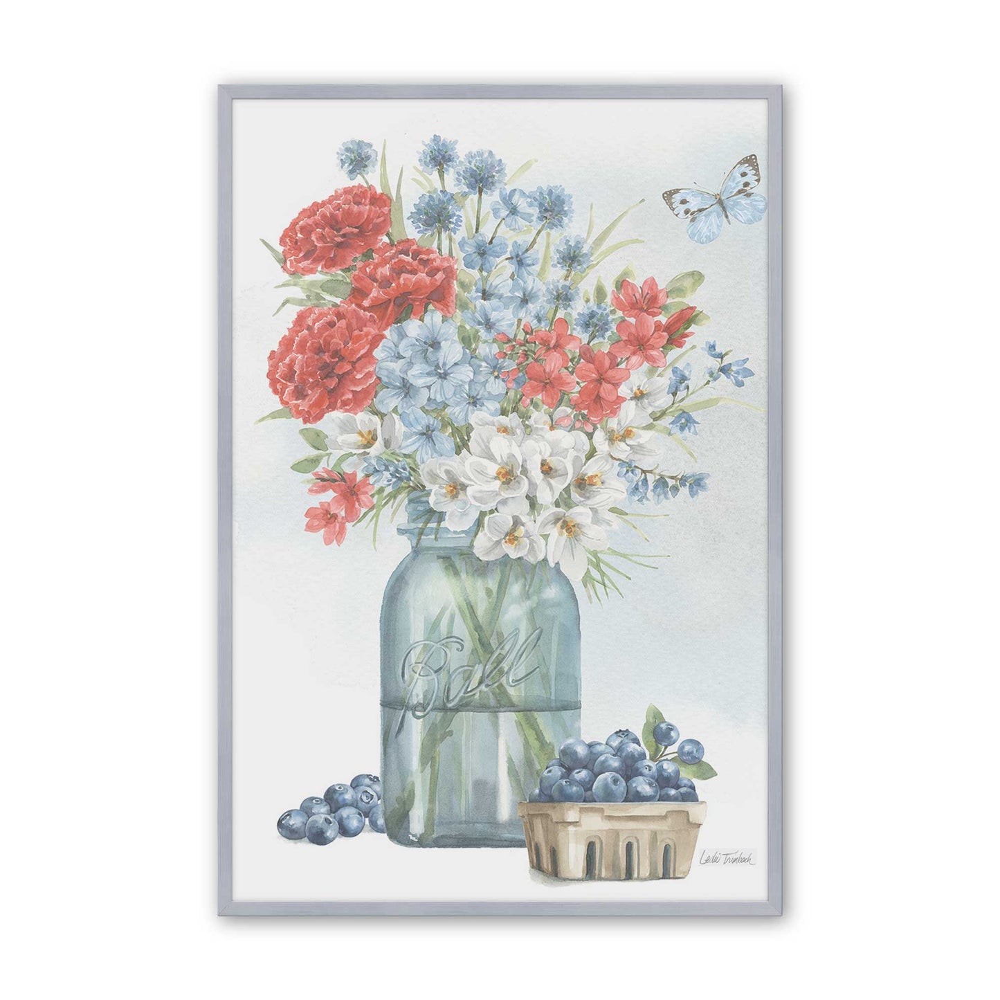 [Color:Polished Chrome], Picture of art in a Polished Chrome frame