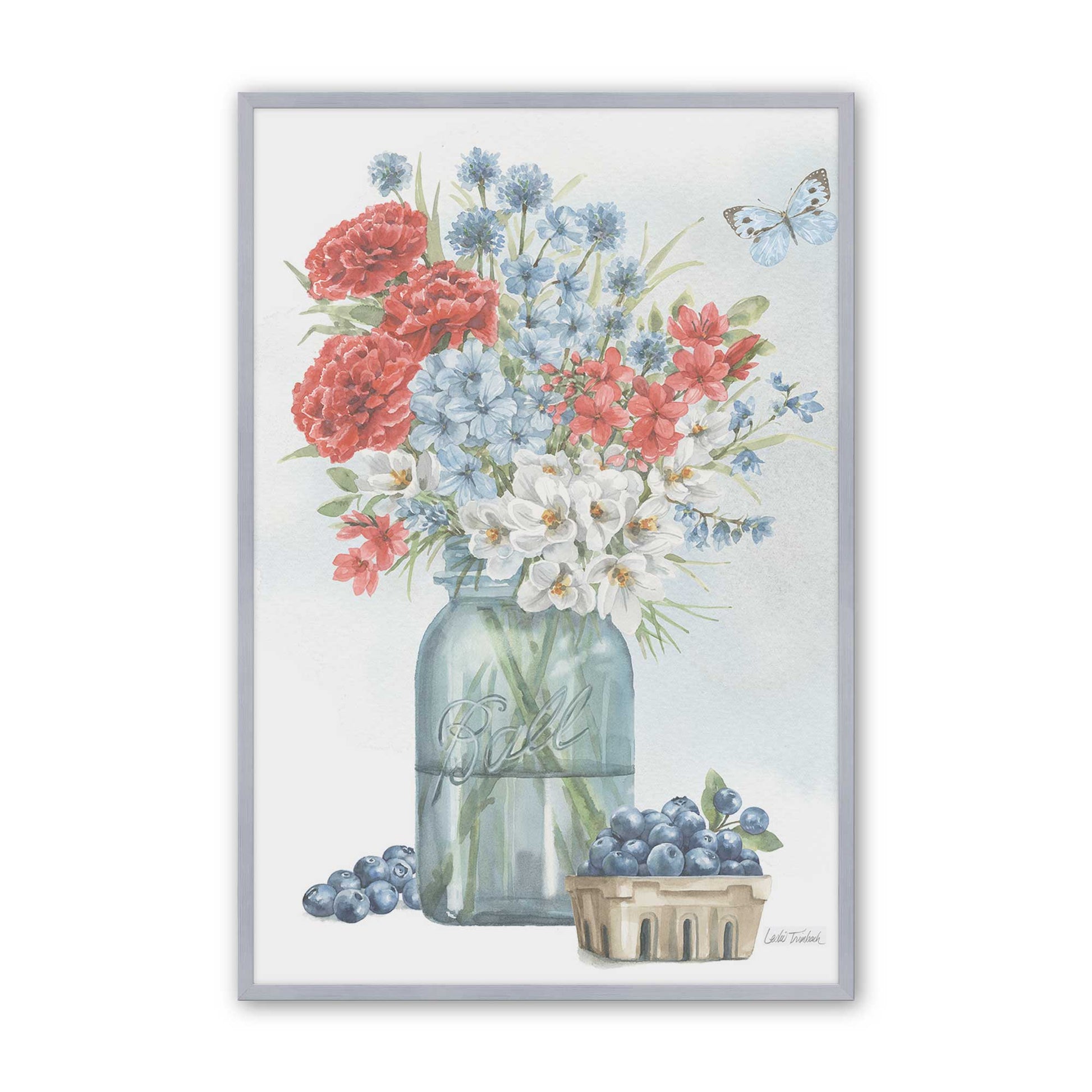 [Color:Polished Chrome], Picture of art in a Polished Chrome frame