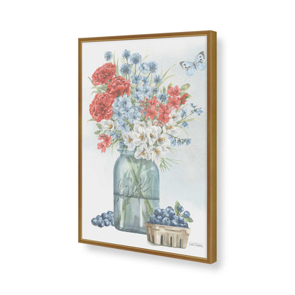 [Color:Polished Gold], Picture of art in a Polished Gold frame of the corner