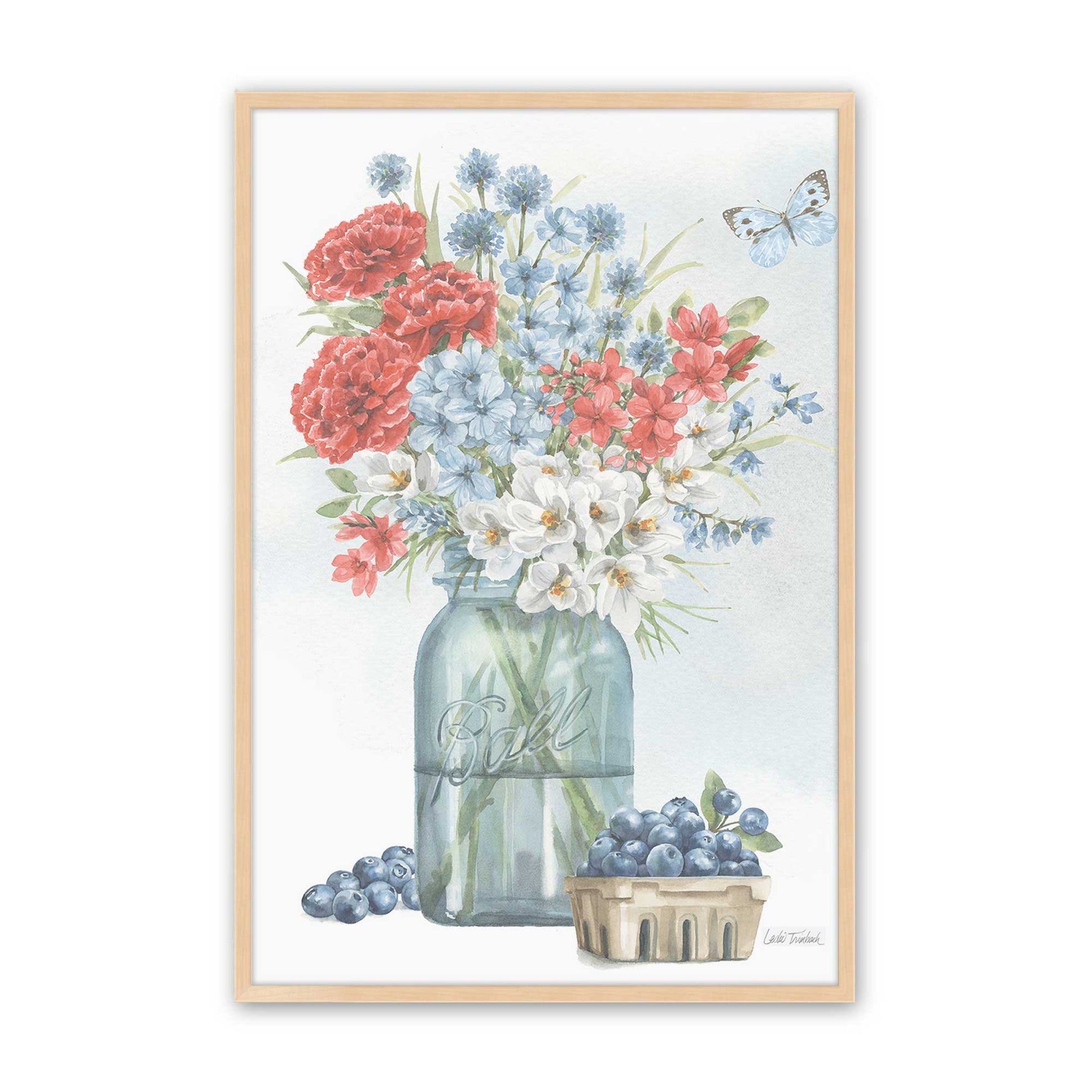 [Color:Raw Maple], Picture of art in a Raw Maple frame