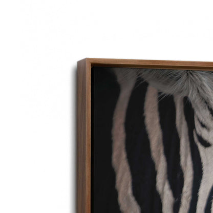 [Color:Walnut], Picture of art in a Walnut frame at an angle