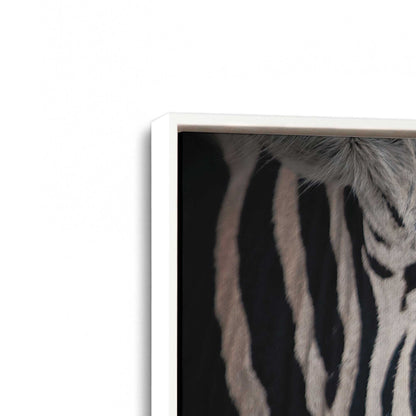 [Color:Opaque White], Picture of art in a White frame at an angle