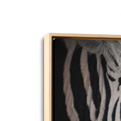[Color:American Maple], Picture of art in a American Maple frame at an angle